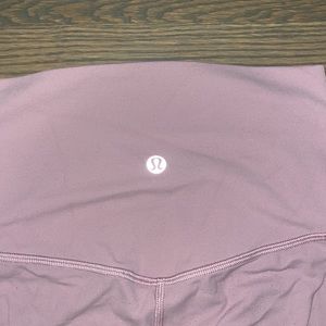 Lululemon aligne leggings Light pink! Size 2!